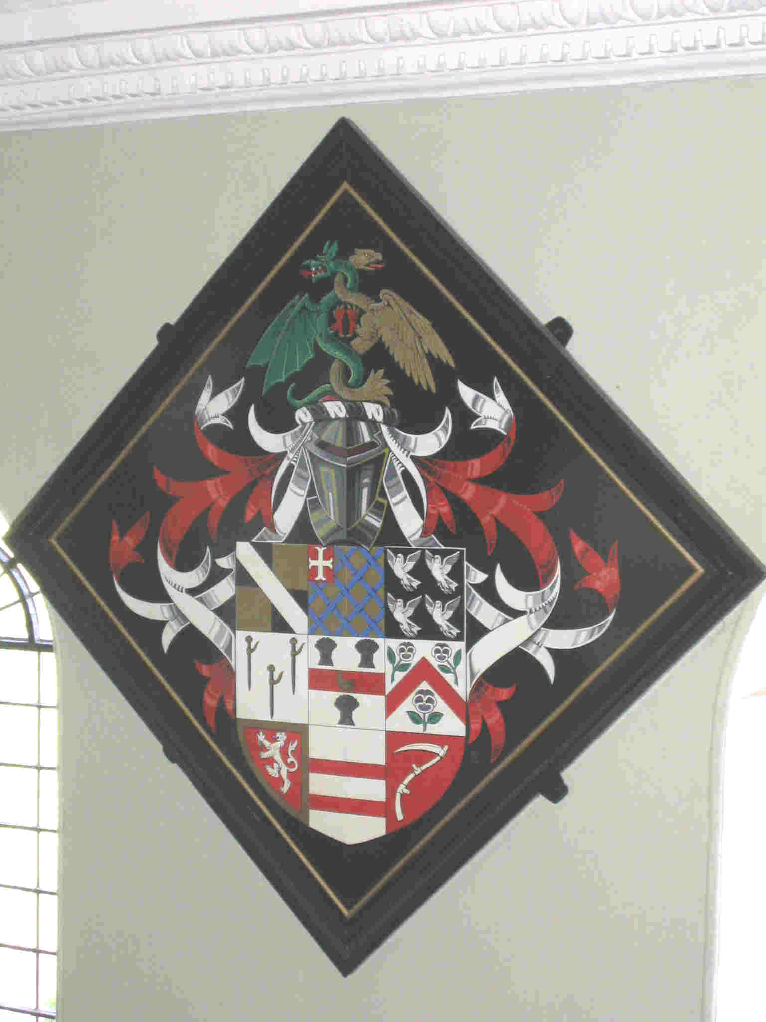 JCP Langton hatchment